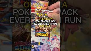 Brand New Surging Sparks Booster Box!! | Day 44 Of Opening A Pokemon Pack For Every Mile I Run