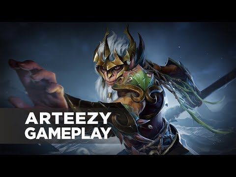 Arteezy playing Monkey King (Gameplay)