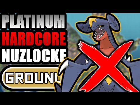 Pokémon Platinum Hardcore Nuzlocke - Ground Type Pokémon Only! (No items, No overleveling)
