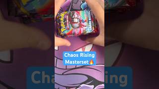 Chaos Rising Masterset!🔥#chaosrising #masterset #pokemontcg #pokemonbinder #pokemonhits