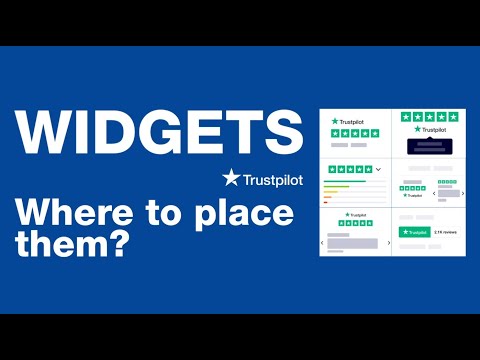 Showcase Trustpilot reviews with widgets. Part 1: Placement