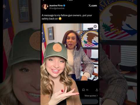 Pirro Clarifies Her Point… or Did She?!?￼#2ndamendment #shortsfeed #shortsvideo #shorts Thumbnail