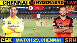 Live: CSK Vs SRH, Match 29 IPL Live Scores & Commentary | IPL LIVE 2023 | Chennai vs Hyderabad