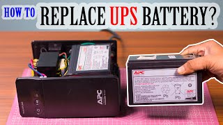 HOW TO REPLACE UPS BATTERY 