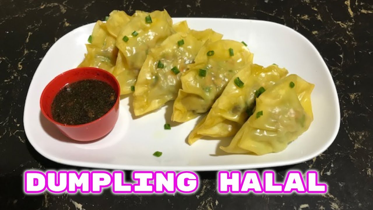 Resepi Dumpling Homemade Halal