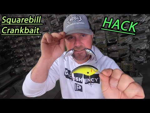 Simple and very effective to squarebill crankbait!