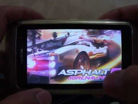 Asphalt 6: Adrenaline on Nokia N8
