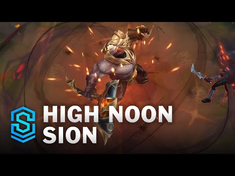 High Noon Sion Skin Spotlight - Pre-Release - League of Legends