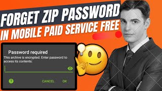 1GB file password recovery || forget zip file password || how to recover zip file password