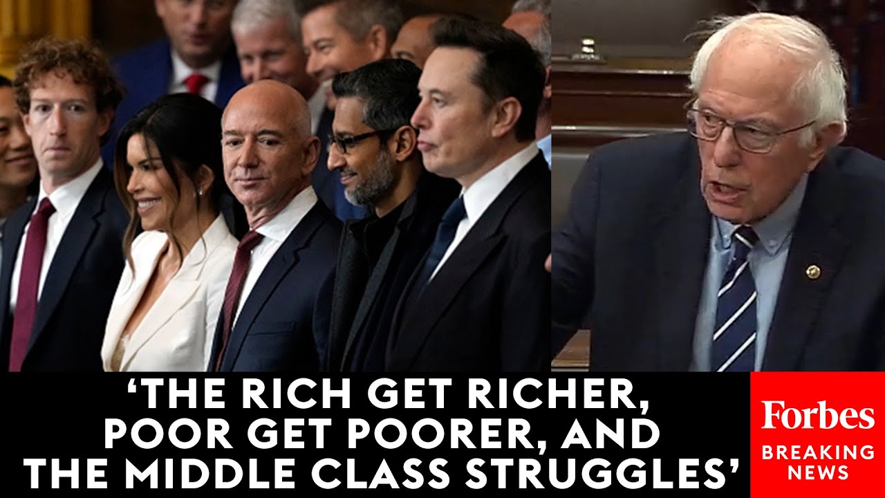 BREAKING: Bernie Sanders Accuses Trump, Billionaire 'Oligarchs' Of Leading US To 'Authoritarianism'