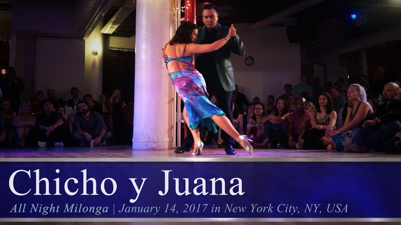 Mariano "Chicho" Frumboli y Juana Sepulveda - Cantemos corazón @ NYC All Night Milonga, 2017.01.14
