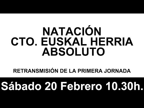 Campeonato Euskal Herria Absoluto primera jornada