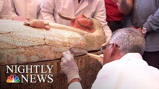 Download lagu Egypt Opens Ancient Coffins To Find Perfectly Pres... mp3