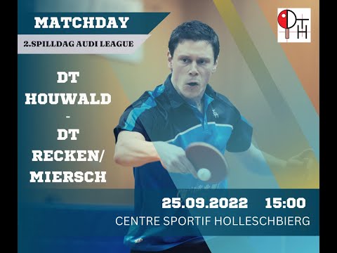 AUDI League: Houwald - Recken (Table 2)