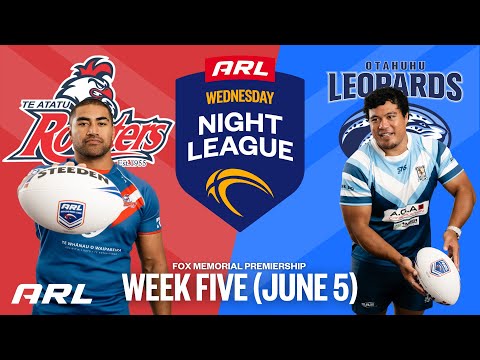 Te Atatu Roosters v Otahuhu Leopards | ARL Wednesday Night League | Fox Memorial Premiership