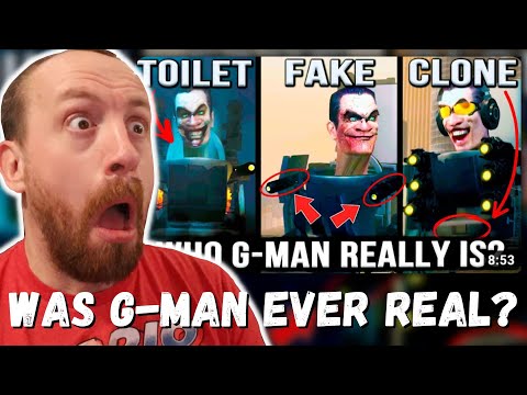 HORRIBLE TRUTH ABOUT G-MAN - Skibidi Toilet 1-66 All Secrets & Easter Eggs | Analysis (REACTION!!!)