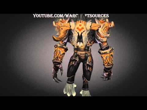 Worgen Warrior Tier 10 armor set - T10 - Sanctified Ymirjar Lord's Plate / Battlegear