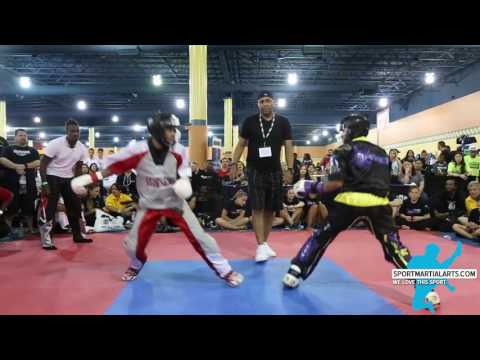 Bring it vs Romani Alecia - Junior Team Sparring Rd 2 - US Open 2016