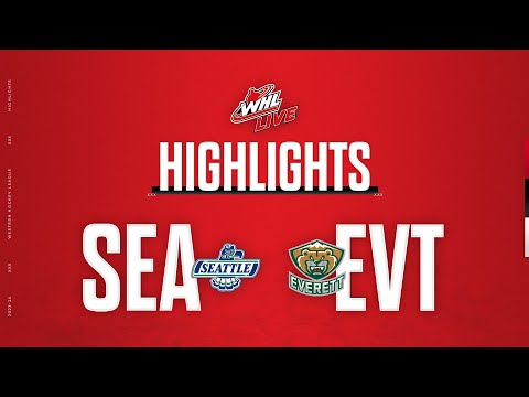 Seattle Thunderbirds at Everett Silvertips 1/6 | WHL Highlights 2023-24
