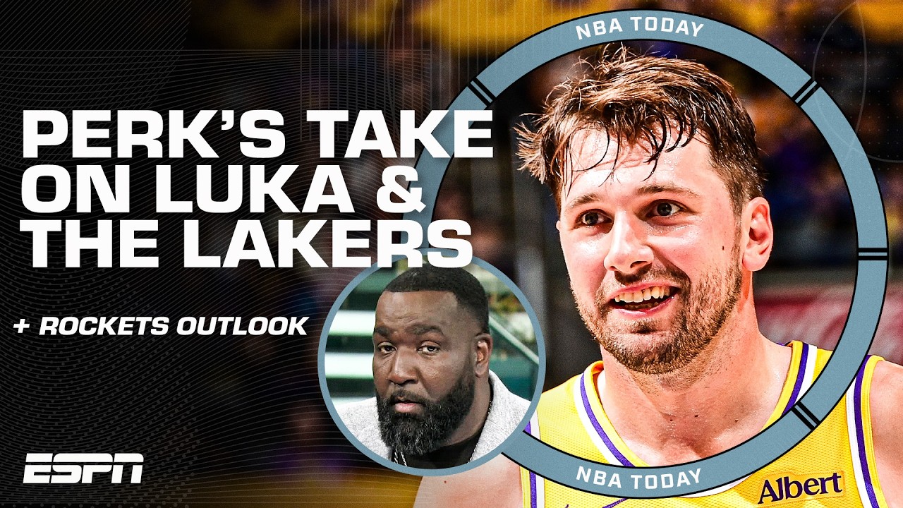 ‘They will be the BEST OFFENSE in the NBA’ 👀 Kendrick Perkins on Luka and the Lakers | NBA Today