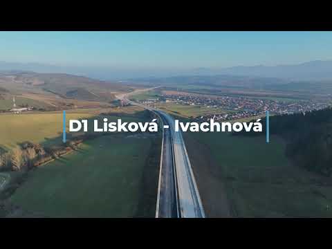 Výstavba D1- Lisková -  Ivachnová