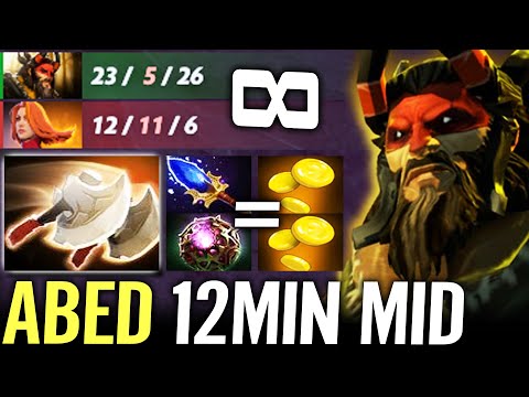 🔥 ABED Beastmaster MID for TI10 — 12min Aghanim 0sec CD AXE Cancer is Back Dota 2 Pro