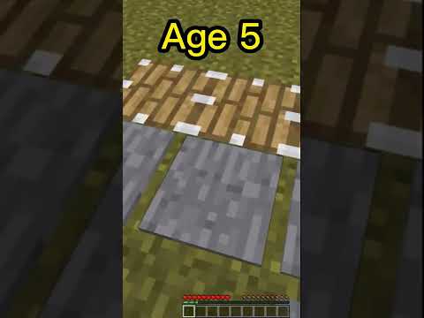 Insane Minecraft Traps at Every Age 🤯 #shorts