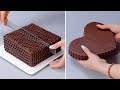 Coolest Sweet Chocolate Cake For Party | Satisfying Cake Decorating Recipes