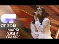 LIKE A PRAYER MARTA GALA 10 OT 2018