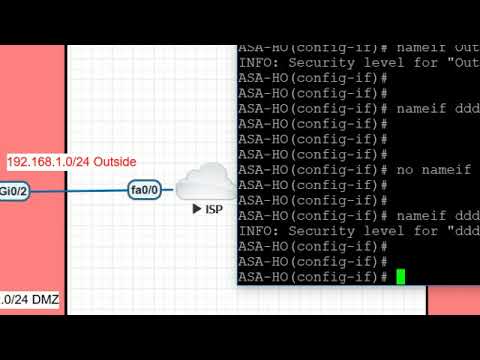 Cisco ASA Firewall Basic Initialization part 01