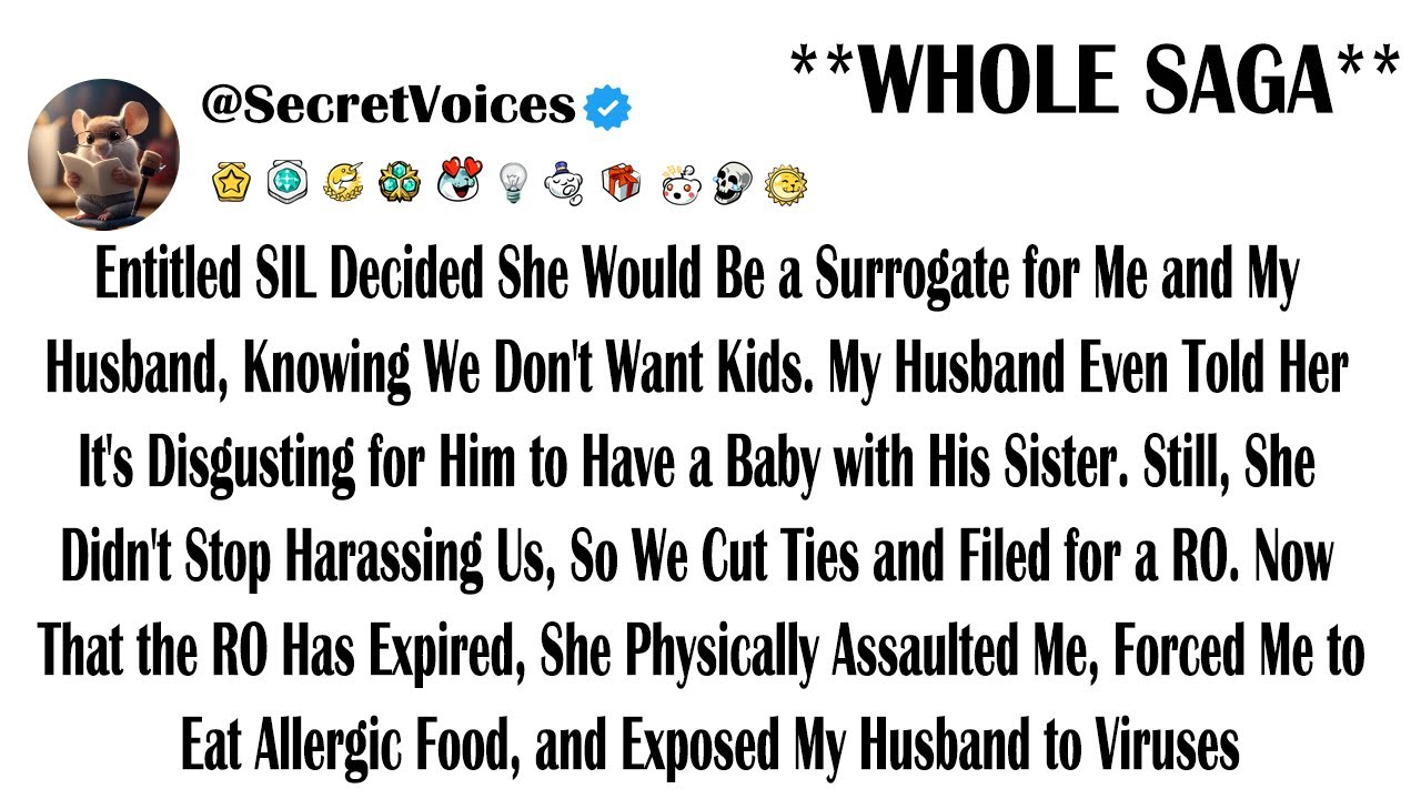 Entitled SIL Decided She Would Be a Surrogate for Me and My Husband, Knowing We Don't Want Kids. ...