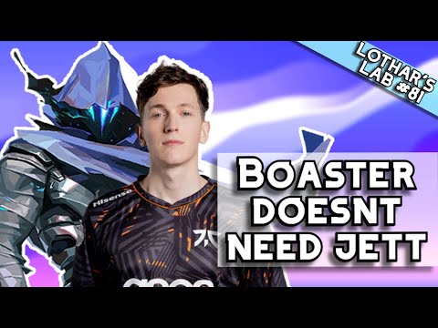 How Boaster uses Omen as Jett, round analysis DRX vs FNATIC at Champions // Lothar's Lab #81