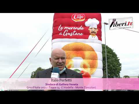 Giro d'Italia 2021 - Intervista a Italo Perfetti, Sindaco di Galliera Veneta - Tappa 14