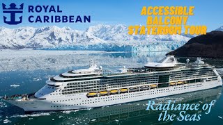 Royal Caribbean Radiance of the Seas Accessible Balcony Stateroom Tour