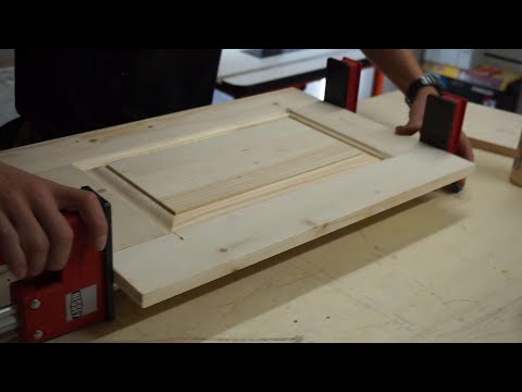 COSTRUIRE DUE ANTINE IN LEGNO MASSELLO | building cabinet doors