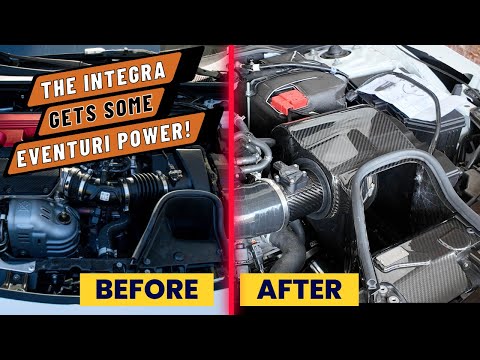 Installing the Eventuri Carbon Fiber Intake System for the DE5 Integra Type-S / FL5 Civic Type-R!