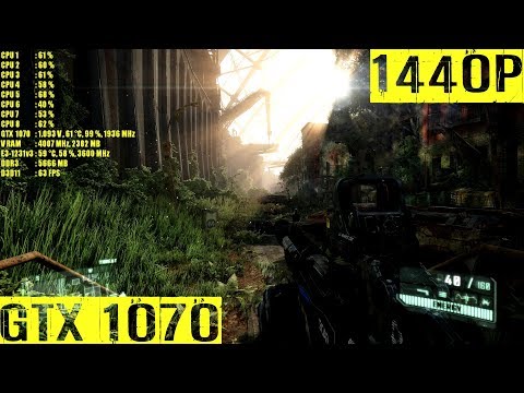 Crysis 3: GTX 1070 OC | Ultra - 1440P | FRAME-RATE TEST