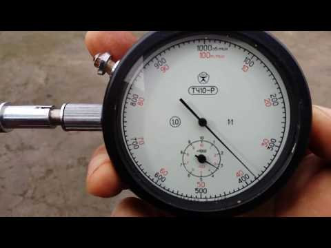 ДКУ поменял редуктор и натяжной ролик. Проверка оборотов тахометром