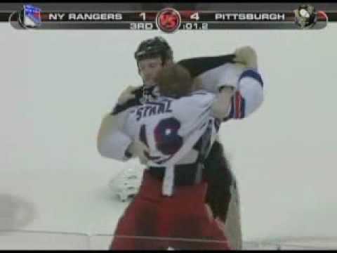 Marc Staal vs Adam Hall