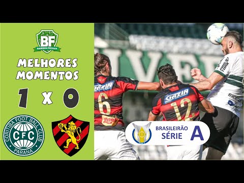 CORITIBA 1 X 0 SPORT | Série A 2020 | Melhores lances | Barrinha Fechada