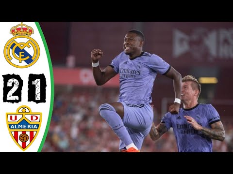 Almeria vs Real Madrid 1-2 All Goals  extended highlights 2022 HD