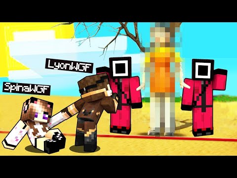 GIOCO SQUID GAME SU MINECRAFT CON I MIEI AMICI!!