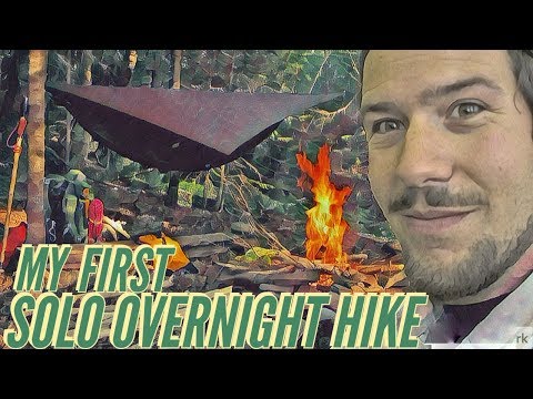 My First Solo Overnight Hike | Hammock Camping on Lake Superior | Backcountry Leek Soup | Solstice