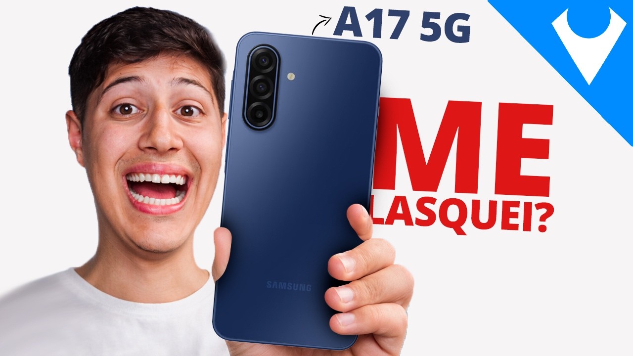 Miniatura da avaliação em vídeo de Samsung Galaxy A17 128GB