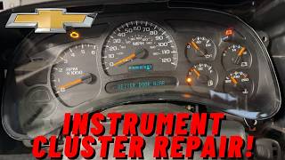 How To Fix The Instrument Cluster Of A '03-'07 GM Truck