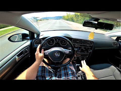 2020 Volkswagen Golf [1.6 TDI with 115 hp ] - POV Test drive (Binaural audio)