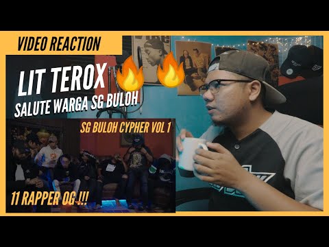 Sungai Buloh Cypher Vol.1 | 11 Rapper OG Bergabung | Video Reaction