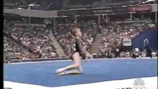 morgan white 1999 us nationals aa floor exercise