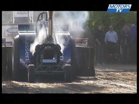 Woman victory Danish Tractor Pulling Rd2