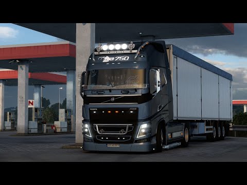 ETS2 1.47 | Volvo FH Globetrotter Euro 6 | 🇮🇹 Olbia- 🇪🇸 Barcelona 212km (Lavanda 8t)